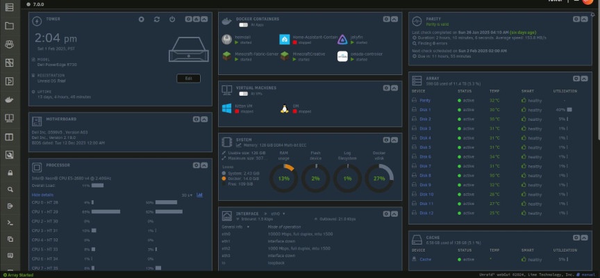 Imagen Unraid OS Imagen Unraid OS